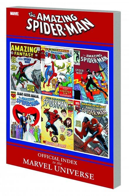 Cover Art for AMAZING SPIDER-MAN TP OFF INDEX MARVEL UNIVERSE GN