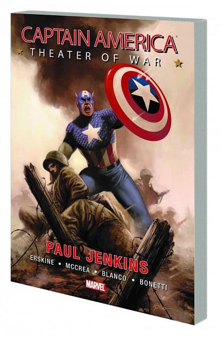 Cover Art for CAPTAIN AMERICA THEATER OF WAR TP