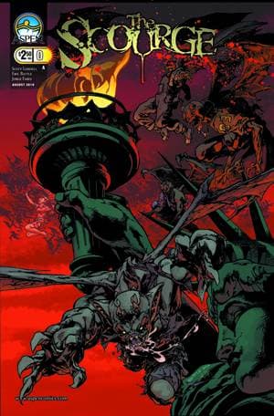 Cover Art for SCOURGE