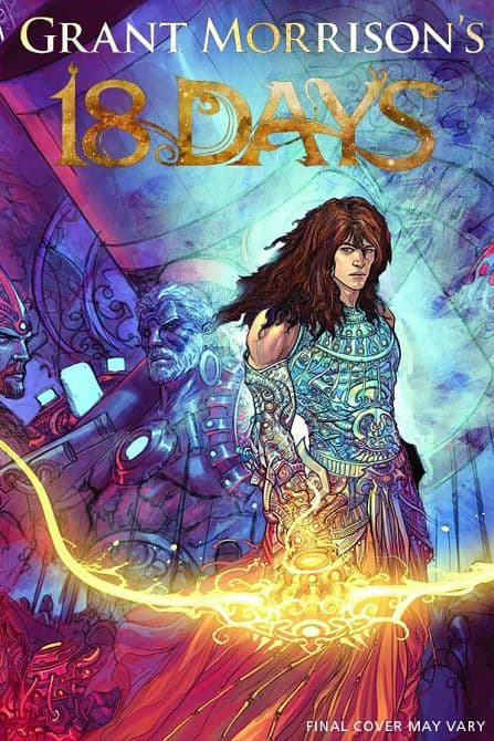 Cover Art for GRANT MORRISON 18 DAYS HC