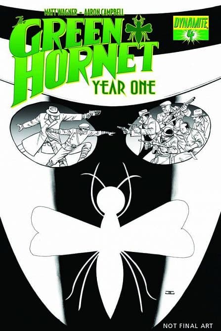 Cover Art for GREEN HORNET YEAR ONE