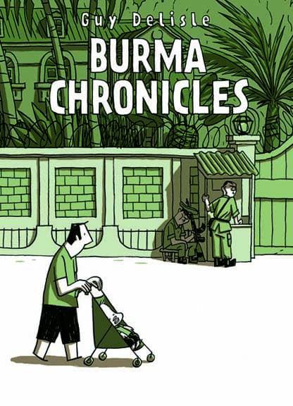 Cover Art for BURMA CHRONICLES GN