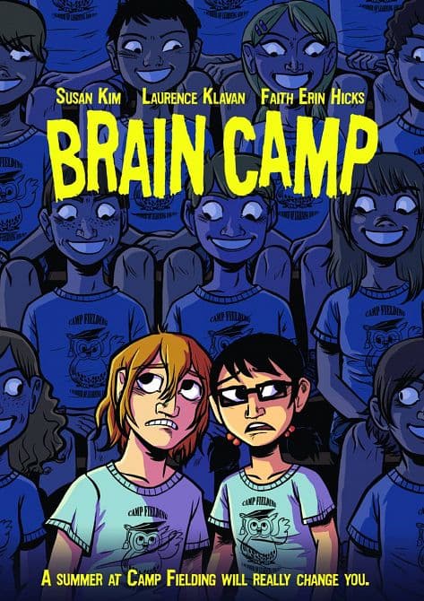 Cover Art for BRAIN CAMP GN
