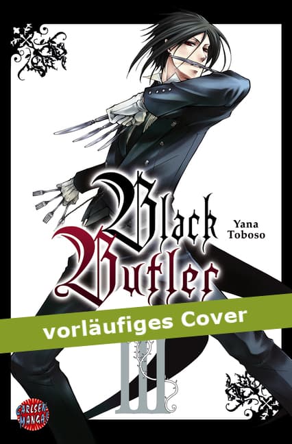 Cover Art for BLACK BUTLER