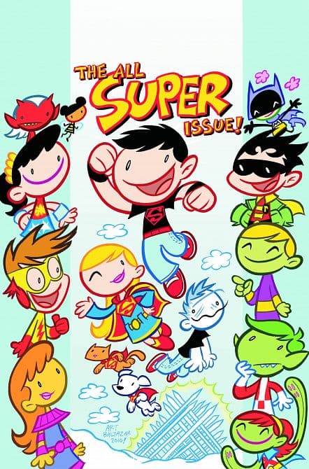 Cover Art for TINY TITANS