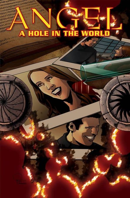 Cover Art for ANGEL HOLE IN THE WORLD TP