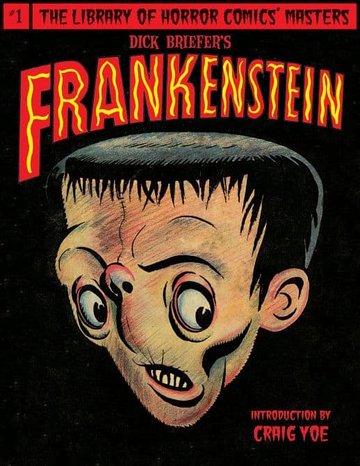 Cover Art for DICK BRIEFERS FRANKENSTEIN HC
