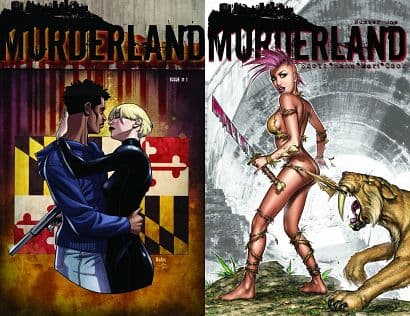 Cover Art for MURDERLAND