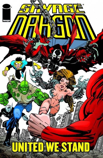 Cover Art for SAVAGE DRAGON UNITED WE STAND TP