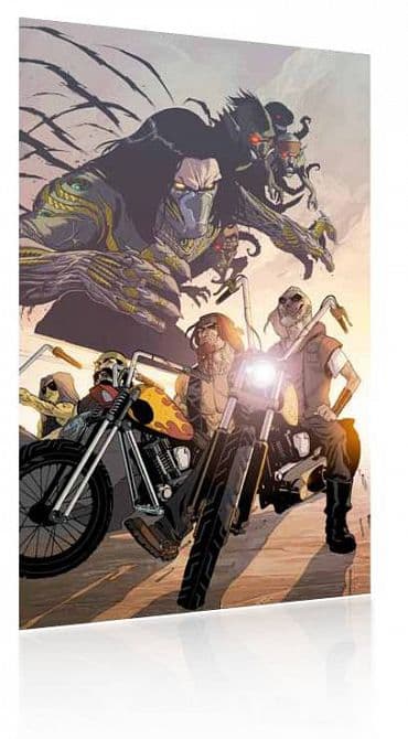 Cover Art for DARKNESS FOUR HORSEMEN