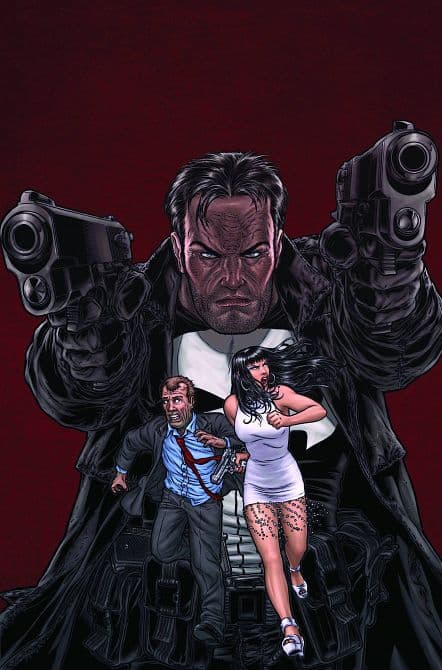 Cover Art for PUNISHER MAX HAPPY ENDING