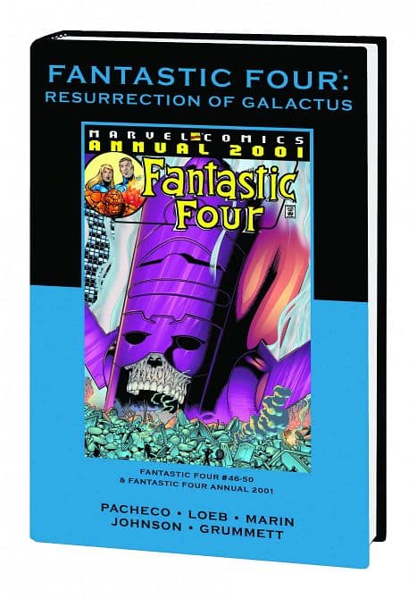 Cover Art for FANTASTIC FOUR RESURRECTION GALACTUS PREM HC