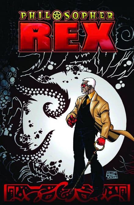 Cover Art for PHILOSOPHER REX GN