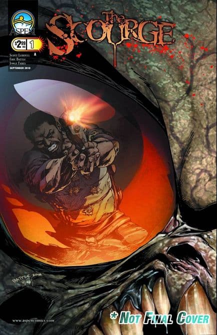 Cover Art for SCOURGE