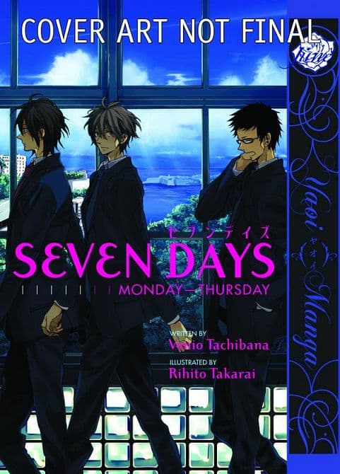 Cover Art for SEVEN DAYS MONDAY THURSDAY GN
