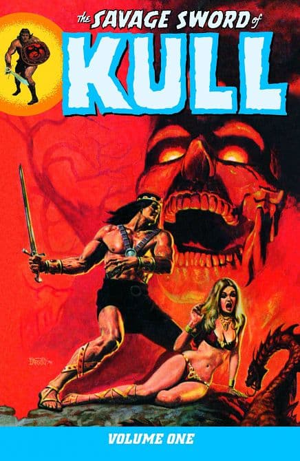 Cover Art for SAVAGE SWORD OF KULL TP VOL 01