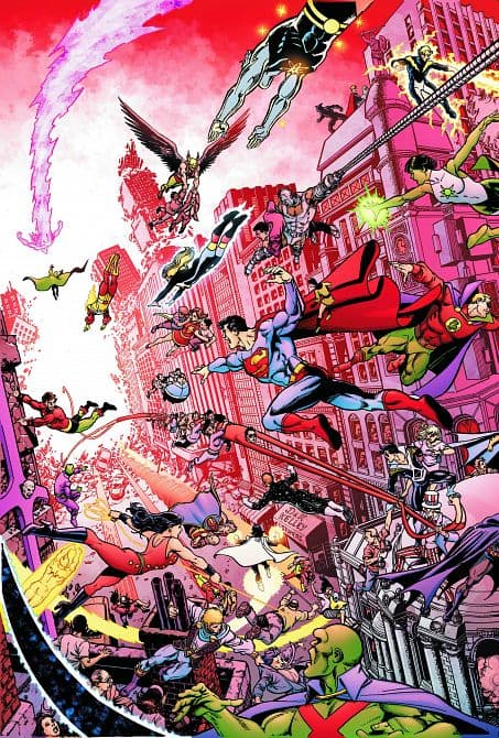 Cover Art for DC UNIVERSE LEGACIES