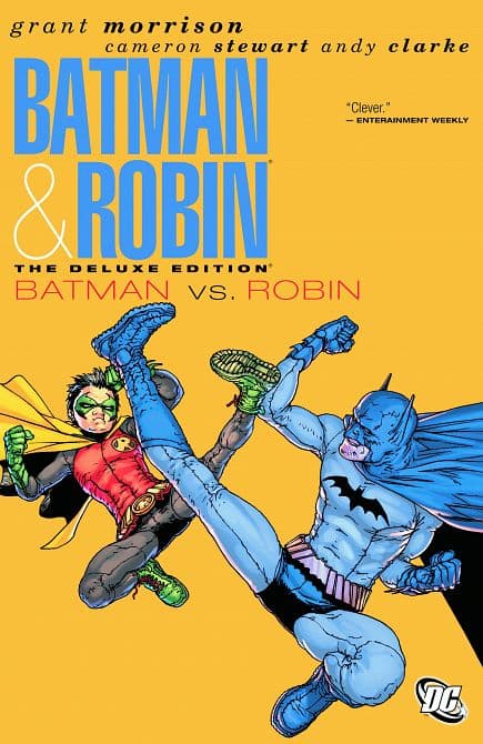 Cover Art for BATMAN AND ROBIN DELUXE HC VOL 02 BATMAN VS ROBIN