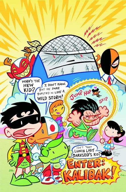 Cover Art for TINY TITANS