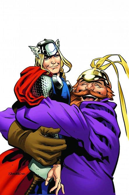 Cover Art for THOR MIGHTY AVENGER