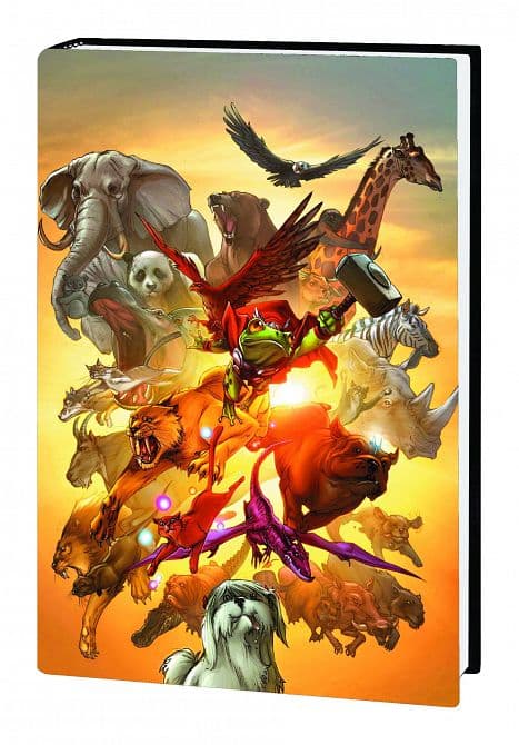 Cover Art for LOCKJAW & PET AVENGERS UNLEASHED HC
