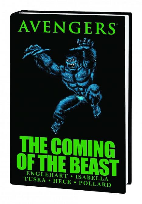 Cover Art for AVENGERS COMING OF BEAST PREM HC