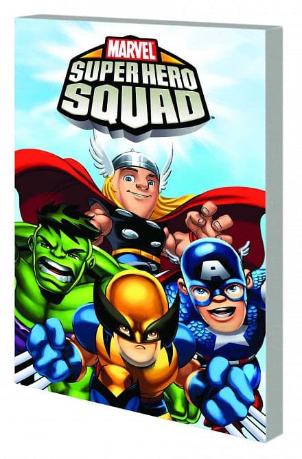 Cover Art for SUPER HERO SQUAD TP SQUAD UP DIGEST