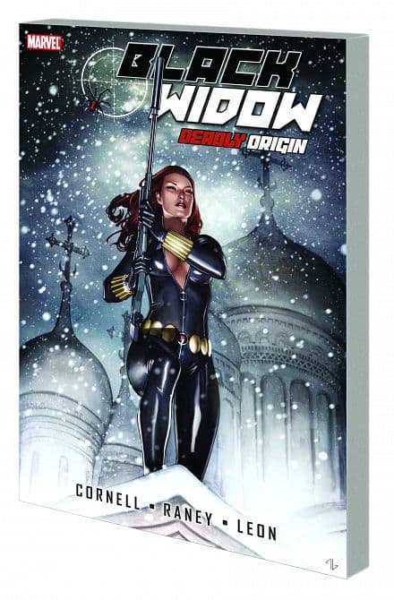 Cover Art for BLACK WIDOW DEADLY ORIGIN TP