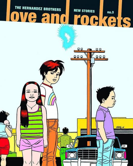 Cover Art for LOVE AND ROCKETS NEW STORIES TP VOL 03