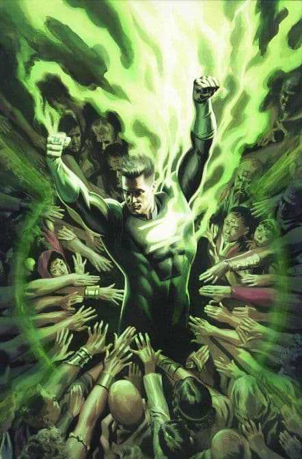 Cover Art for GREEN LANTERN EMERALD WARRIORS