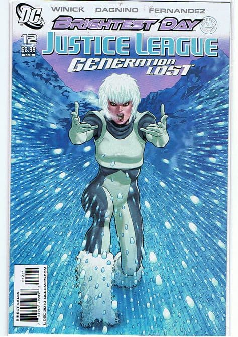 Cover Art for JUSTICE LEAGUE GENERATION LOST