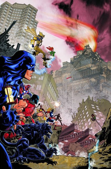 Cover Art for JSA ALL STARS