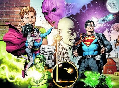 Cover Art for SUPERMAN SECRET ORIGIN DELUXE HC