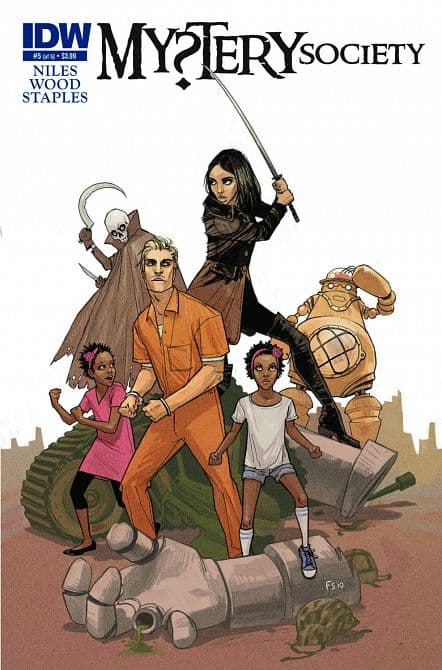 Cover Art for MYSTERY SOCIETY