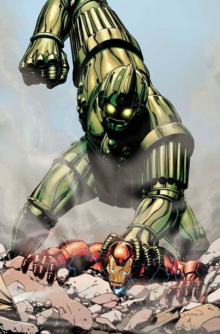 Cover Art for IRON MAN TITANIUM