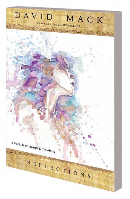 Cover Art for REFLECTIONS DAVID MACK ART BOOK TP