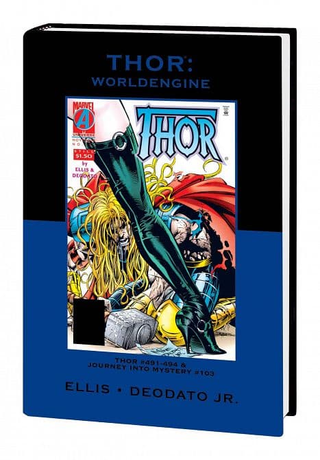 Cover Art for THOR WORLDENGINE PREM HC DM VAR ED 58