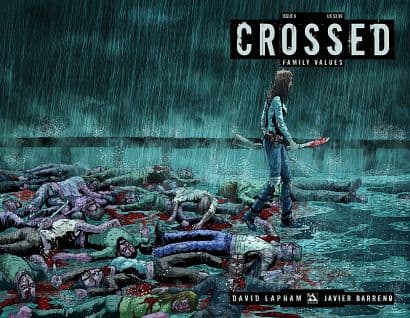 Cover Art for CROSSED FAMILY VALUES