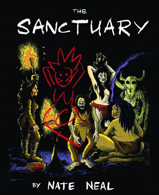 Cover Art for SANCTUARY GN