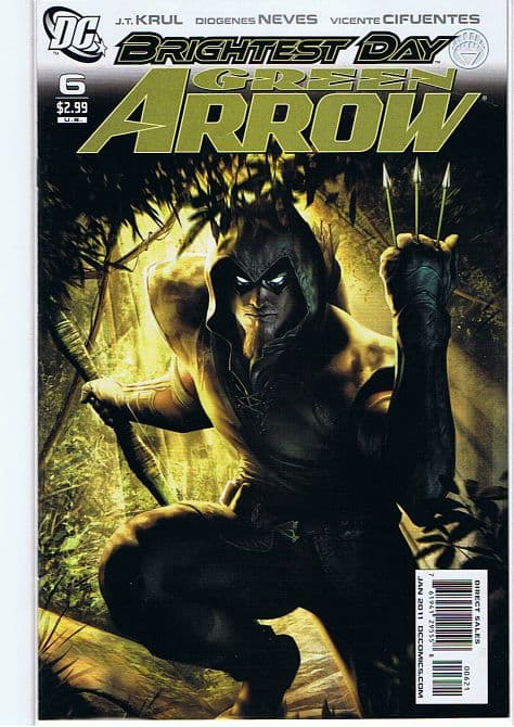 Cover Art for GREEN ARROW ( 2010-2011 )