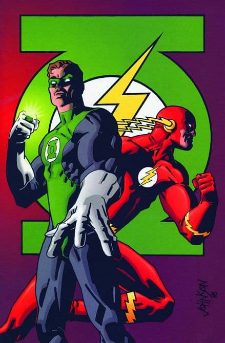 Cover Art for DC COMICS PRESENTS THE FLASH GREEN LANTERN
