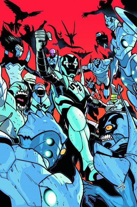 Cover Art for BLUE BEETLE BLACK AND BLUE TP