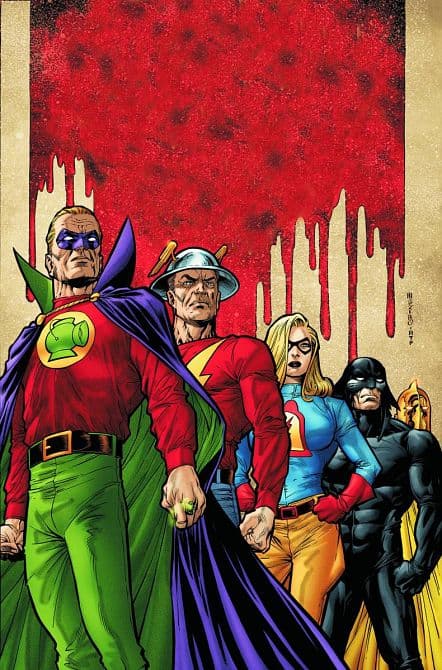 Cover Art for JUSTICE SOCIETY OF AMERICA AXIS OF EVIL TP