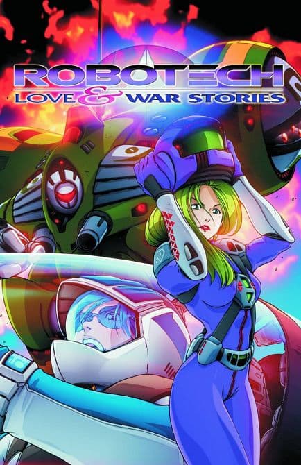 Cover Art for ROBOTECH LOVE AND WAR STORIES TP