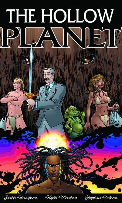 Cover Art for DANNY HUSK THE HOLLOW PLANET GN