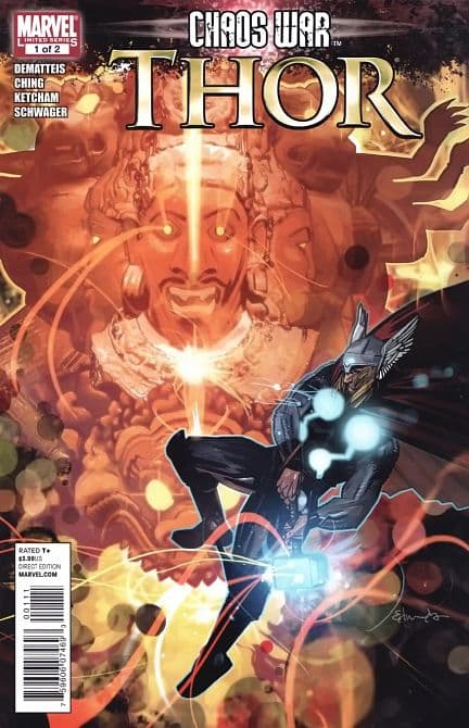 Cover Art for CHAOS WAR THOR