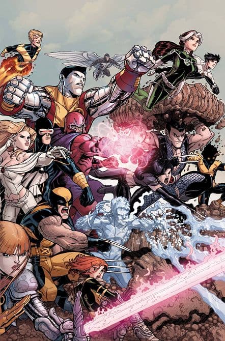Cover Art for X-MEN TO SERVE AND PROTECT