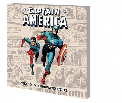 Cover Art for CAPTAIN AMERICA 1940S NEWSPAPER STRIP TP