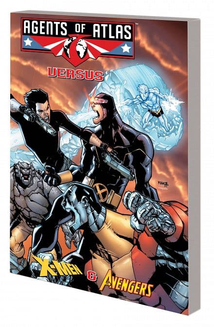 Cover Art for AGENTS OF ATLAS VS TP