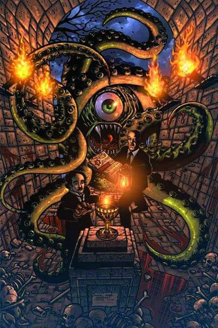 Cover Art for POE & PHILLIPS GN